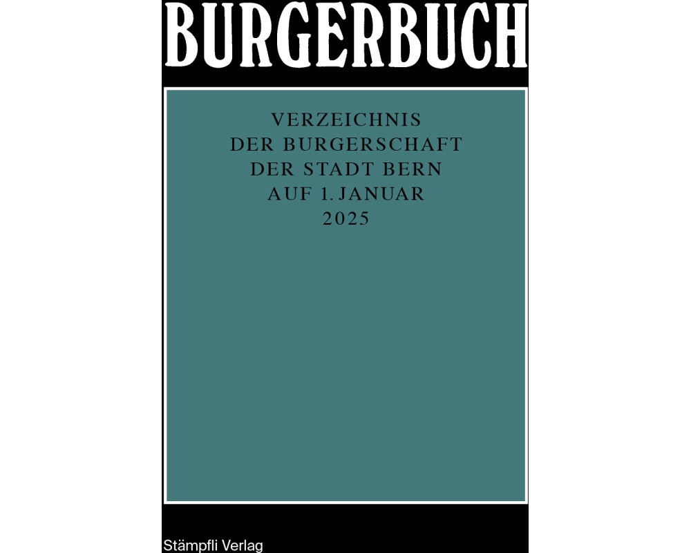 Burgerbuch 2025