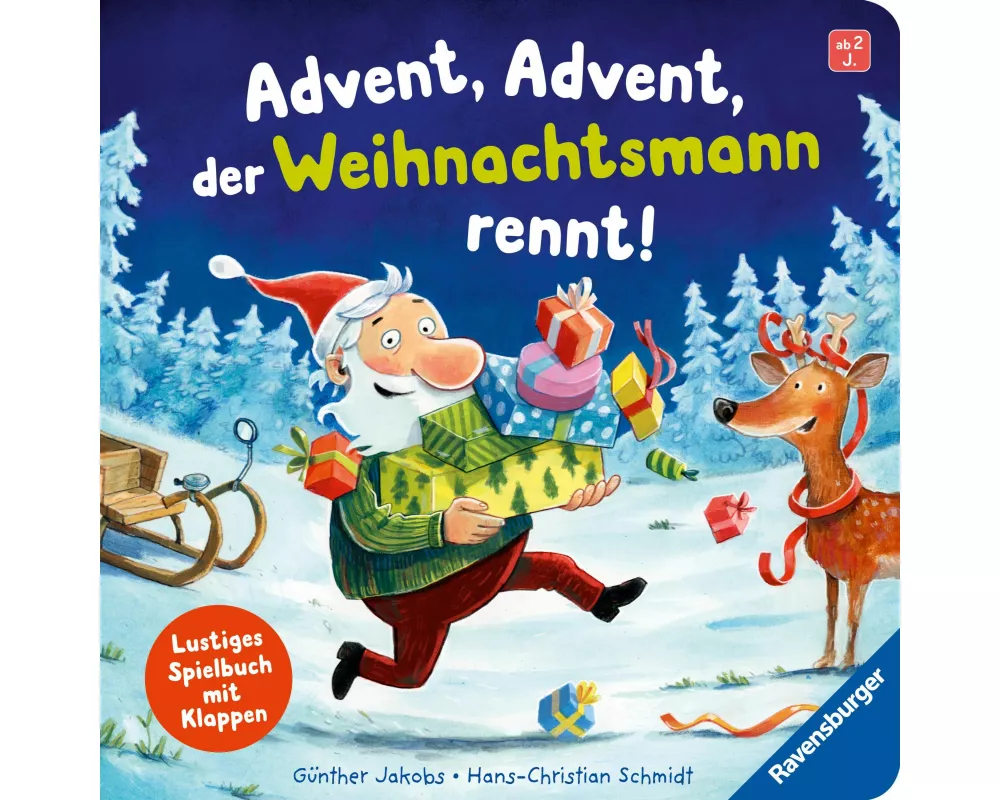 Advent, Advent, der Weihnachtsmann rennt!