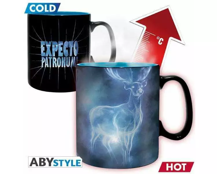 HARRY POTTER - Mug Heat Change - 460 ml - Patronus - cardboard