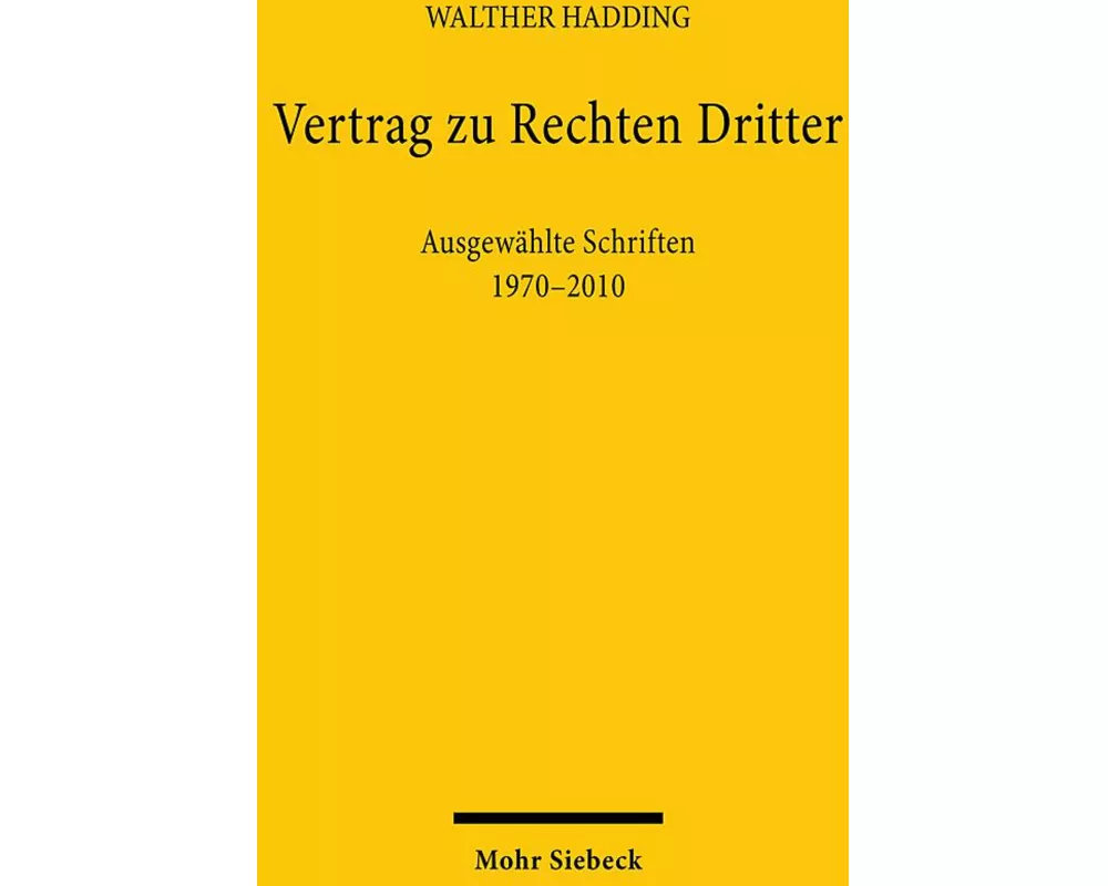 Vertrag zu Rechten Dritter