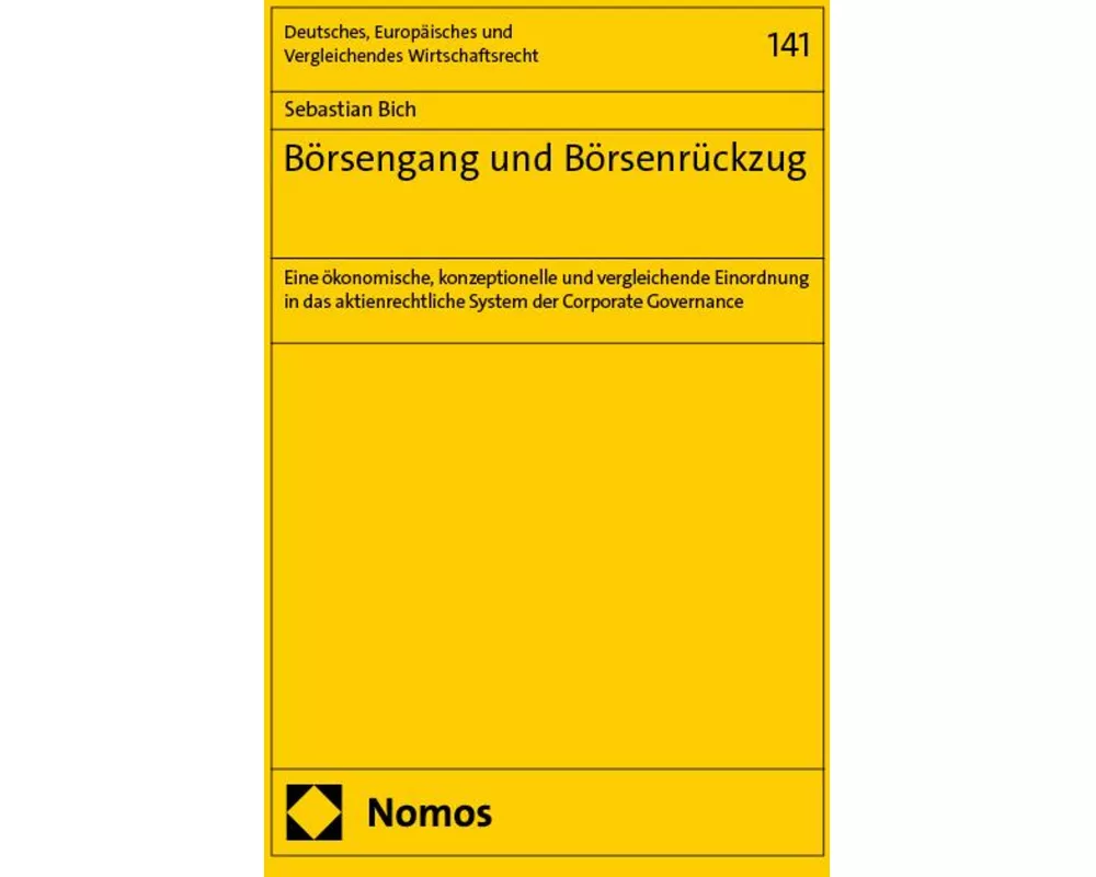 Börsengang und Börsenrückzug