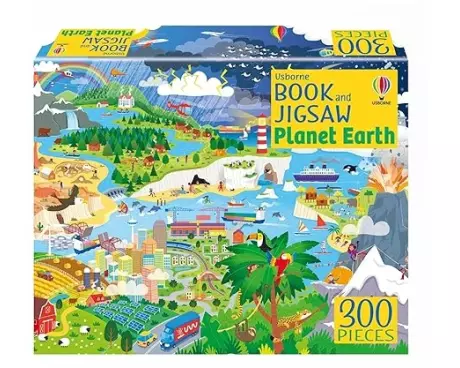 Usborne Book and Jigsaw Planet Earth