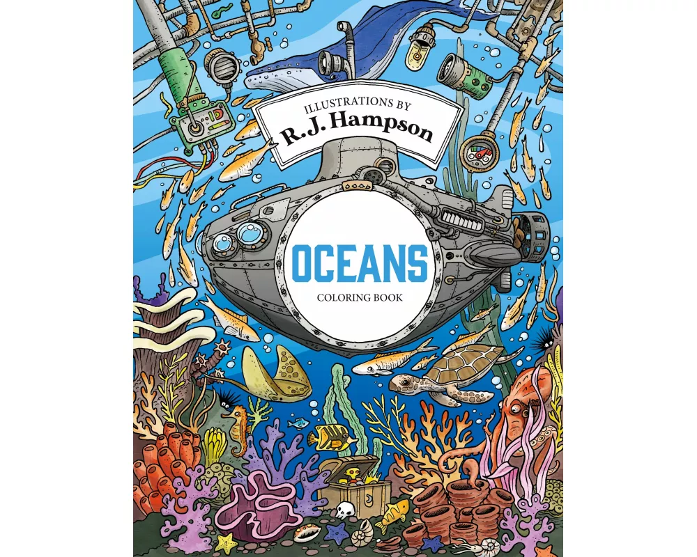 Oceans Coloring Book