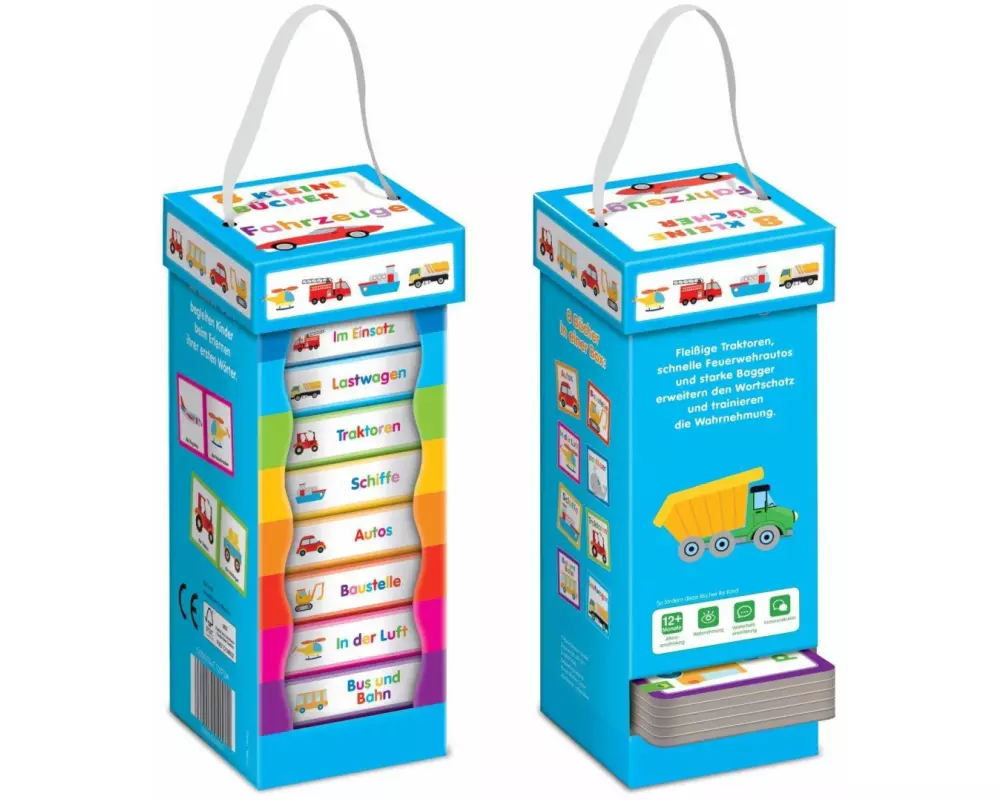 Bücherturm Fahrzeuge