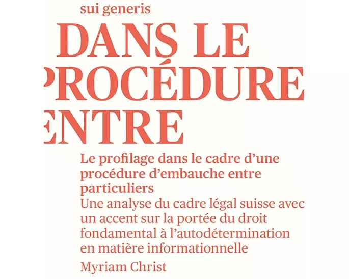Le profilage dans le cadre d’une procédure d’embauche entre particuliers