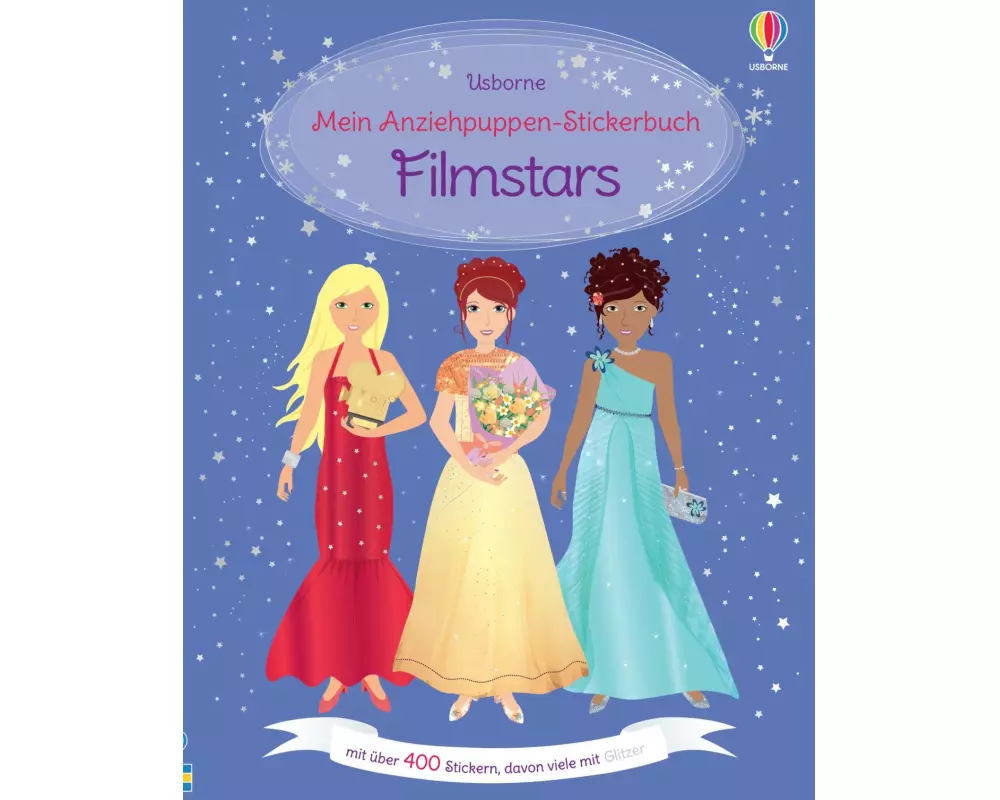 Mein Anziehpuppen-Stickerbuch: Filmstars