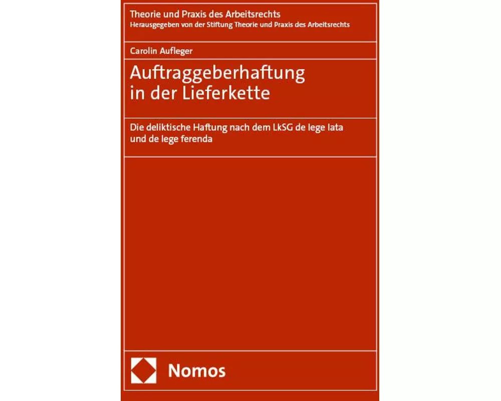 Auftraggeberhaftung in der Lieferkette