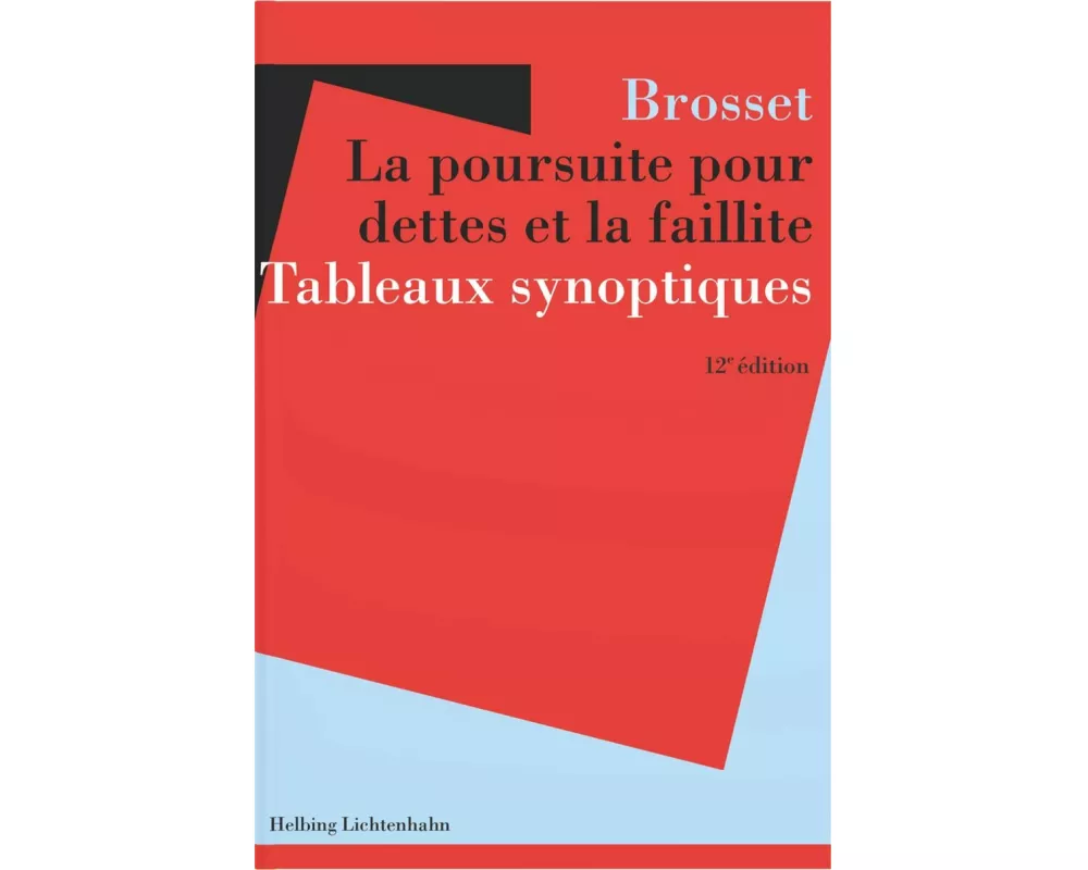 La poursuite pour dettes et la faillite