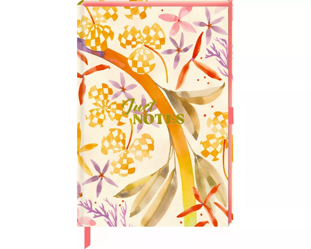 Notizbuch DIN A5 – Just Notes (ORANGE)