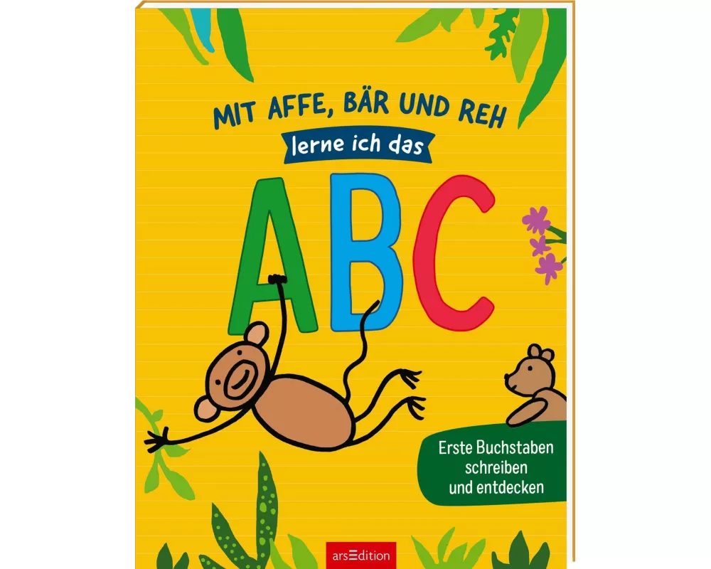 Mit Affe, Bär und Reh lerne ich das ABC