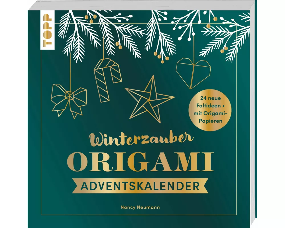 Winterzauber. Origami-Adventskalender