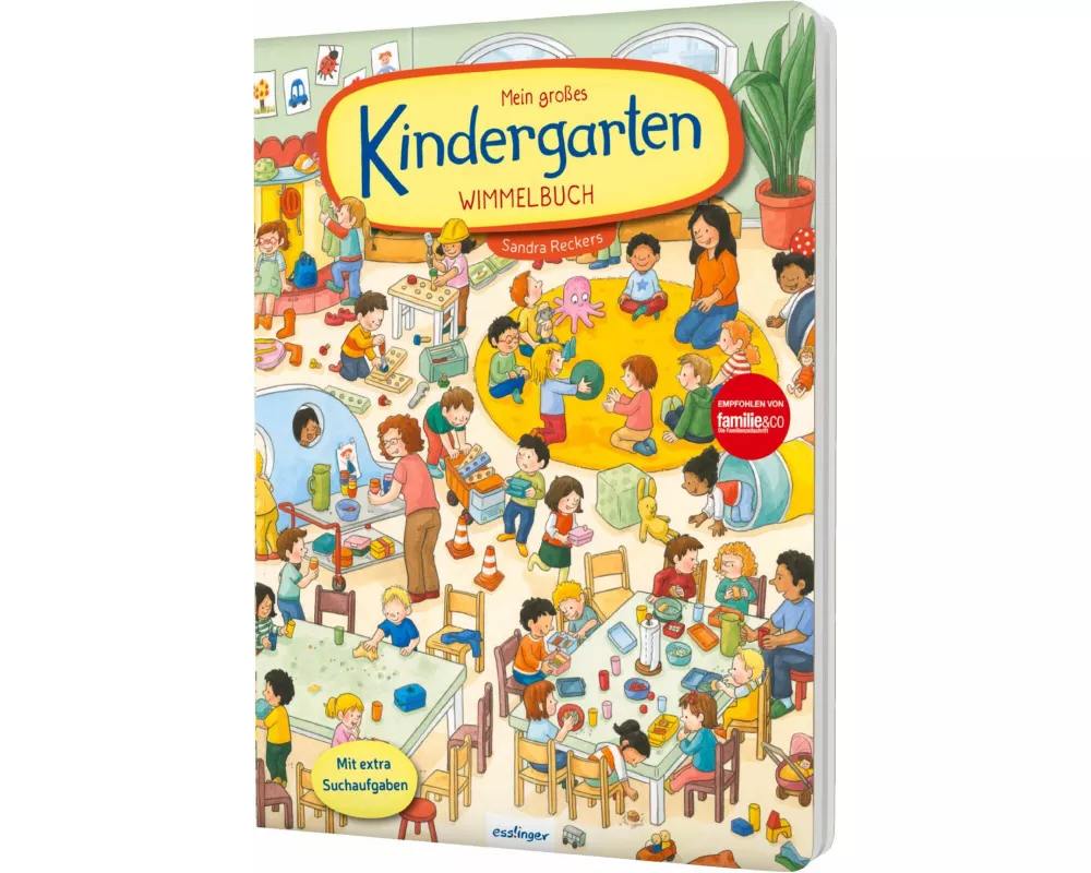 Mein großes Kindergarten-Wimmelbuch