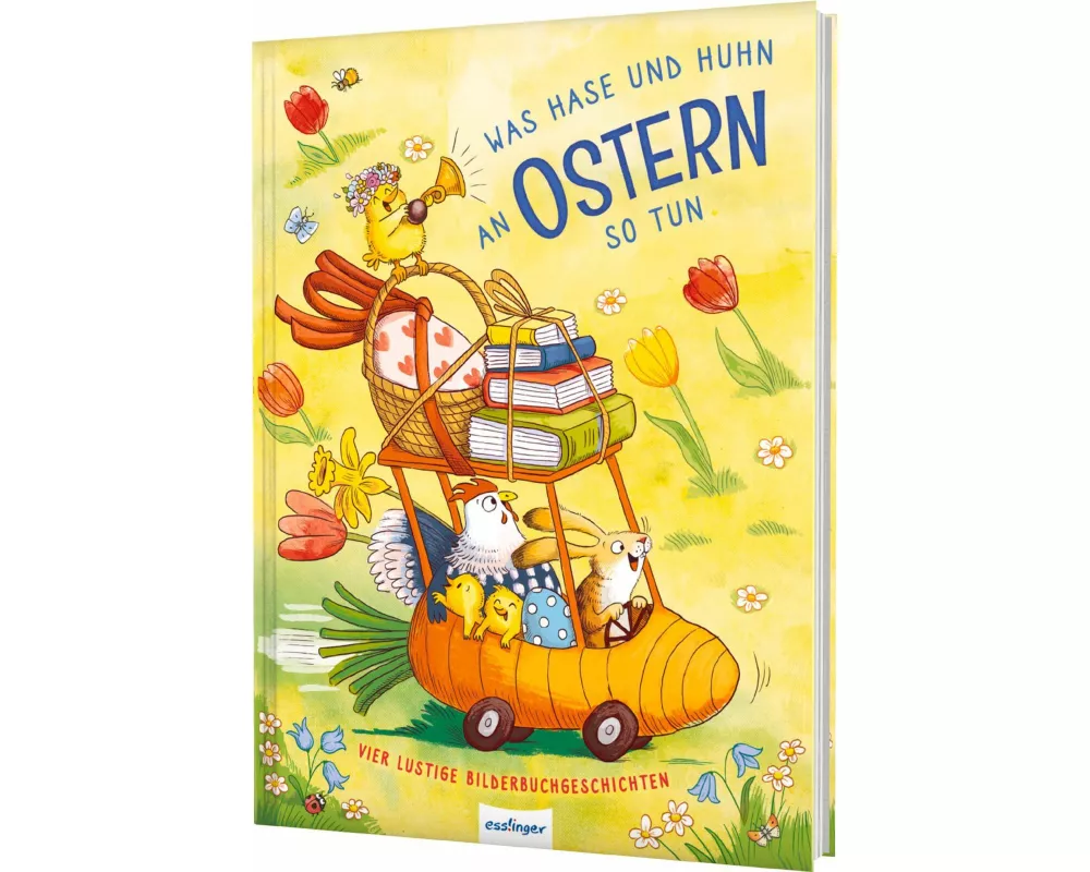 Was Hase und Huhn an Ostern so tun
