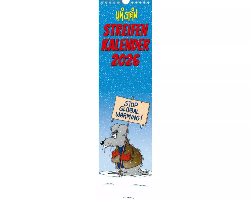Uli Stein Streifenkalender 2026: Monatskalender für die Wand
