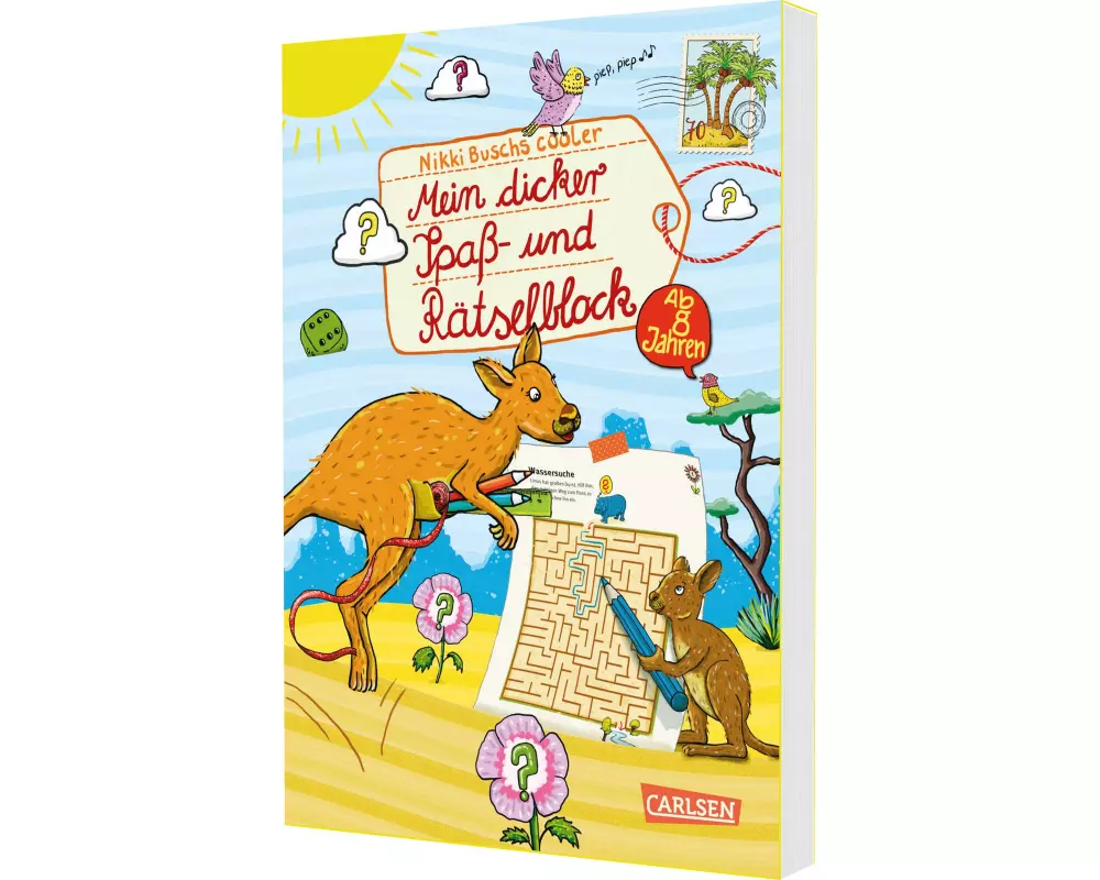 Rätselspaß Grundschule: Mein dicker Spaß- und Rätselblock