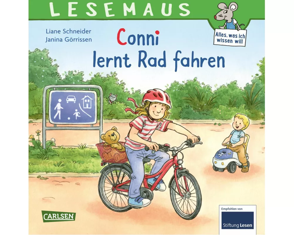 LESEMAUS 39: Conni lernt Rad fahren
