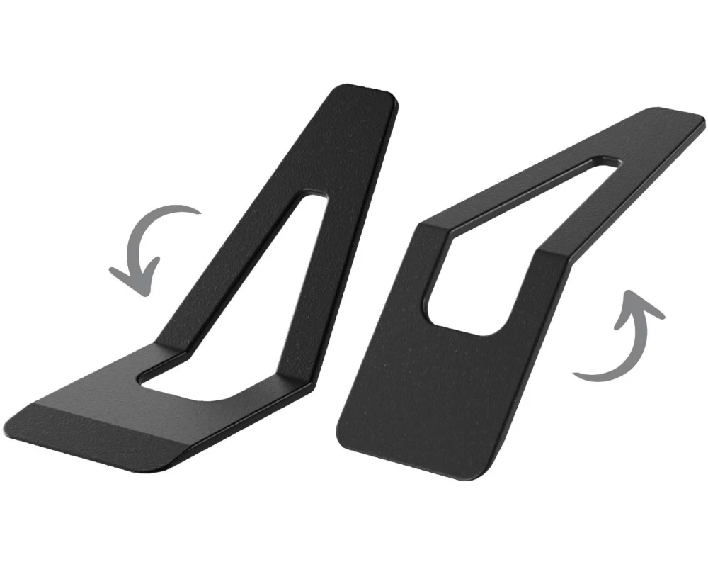 Stöckli Raclette-Spachtel Wender 2 Stk 2 Stück, Schwarz