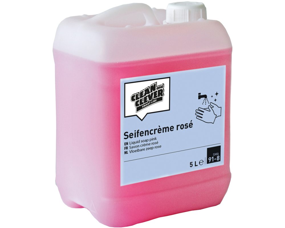 CLEAN AND CLEVER Seifencrème SMA91-8 5lt 9307 Rosé
