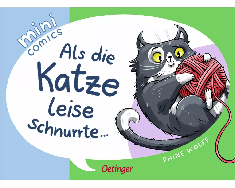 Mini Comics. Als die Katze leise schnurrte