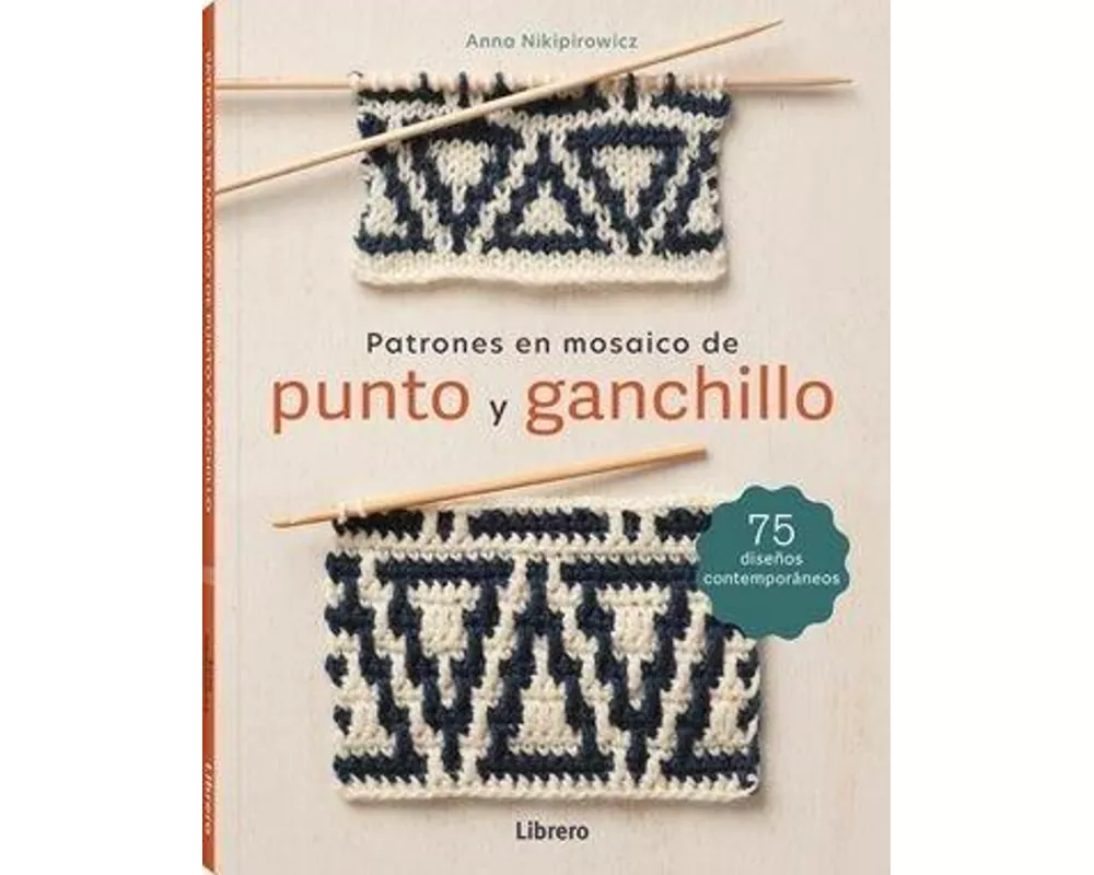Patrones en mosaico de punto y ganchillo