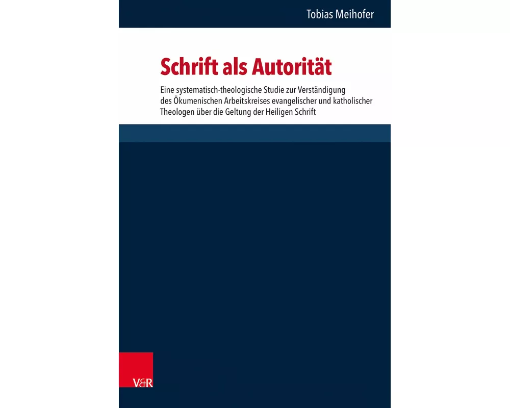 Schrift als Autorität