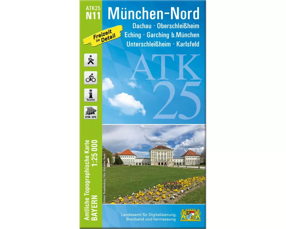 ATK25-N11 München-Nord (Amtliche Topographische Karte 1:25000)