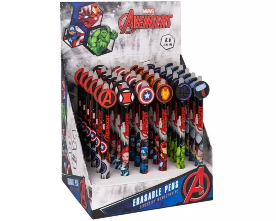 Dreams and Fantasy Gelschreiber Avengers 0.5 mm, radierbar, ass.