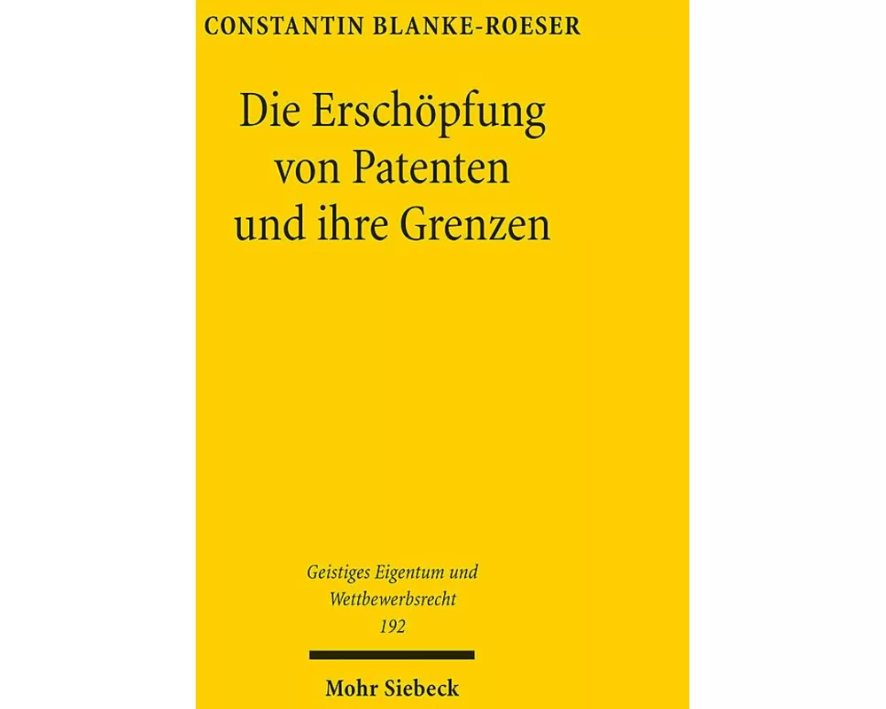 Die Erschöpfung von Patenten und ihre Grenzen