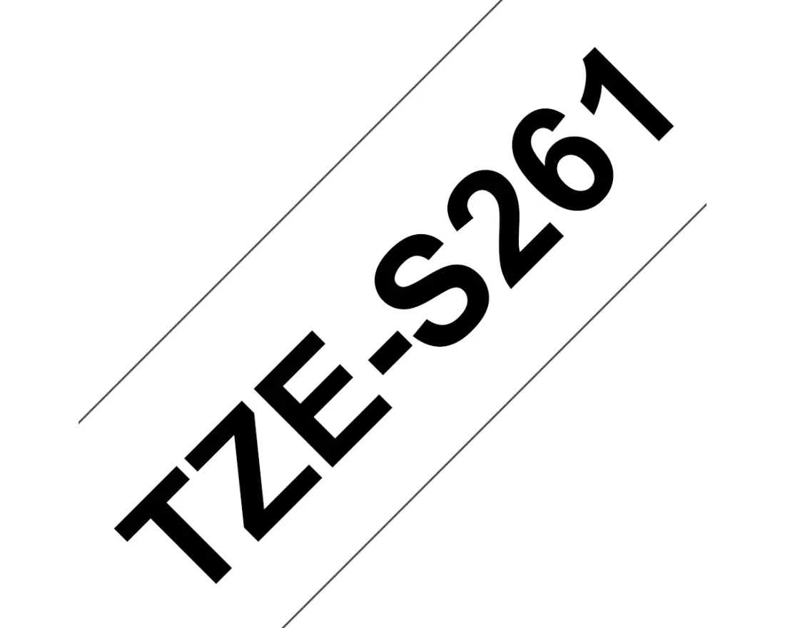 Brother TZE-S261 Label Etikette TZ