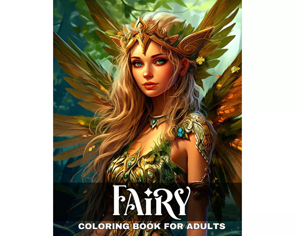 Fairy Coloring Book for Adults