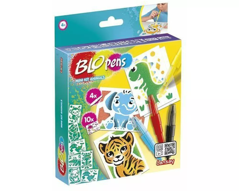 Lansay - BloPens Sprühstifteset Mini Tiere