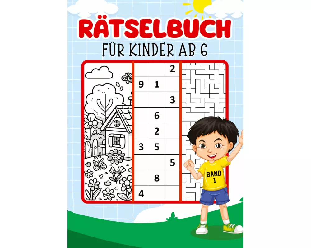 Rätselbuch für Kinder - Band 1