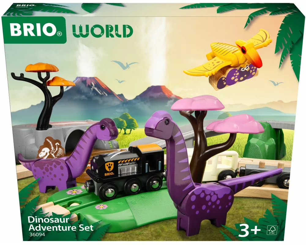 BRIO World - Dinosaurier Abenteuer-Set