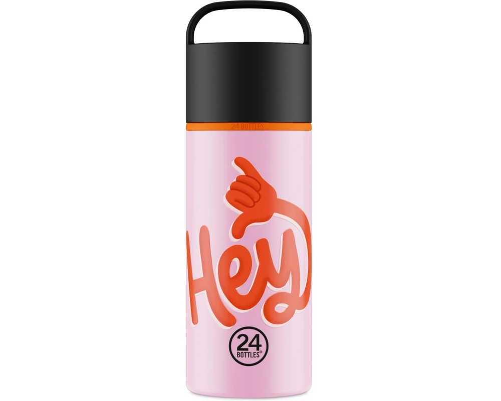 24Bottles Thermosflasche Spin Bottle Hey! 730 ml, Pink