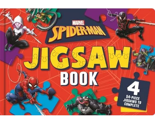 Marvel Spider-Man: Jigsaw Book