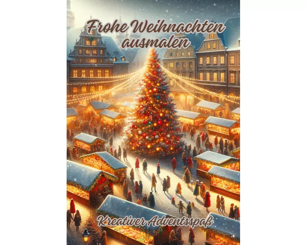 Frohe Weihnachten ausmalen