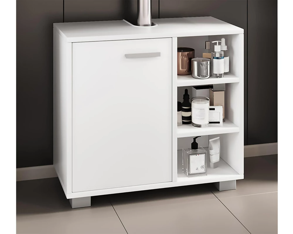 VCM Waschbeckenunterschrank Zalo L 60 x 55 cm, Weiss