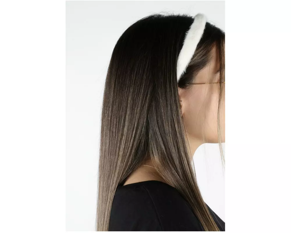 Trisa Accessoires Hairband & Hair Clip Fake-Fur-Look, Weiss
