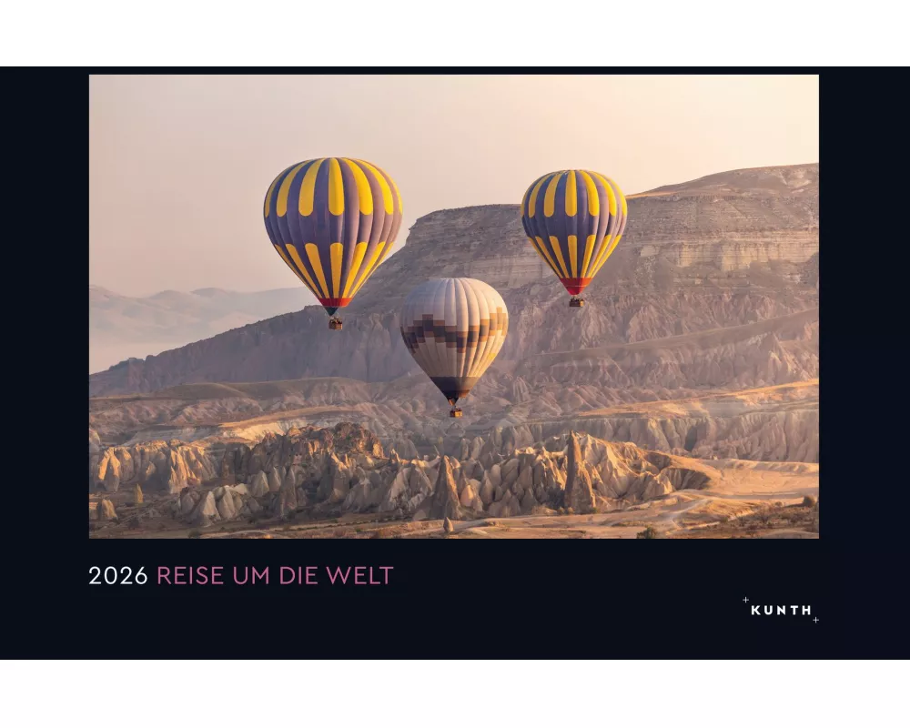 Reise um die Welt - KUNTH Wandkalender 2026