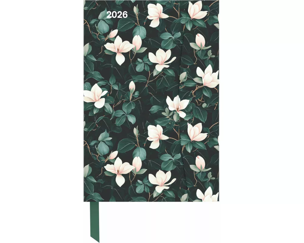 teNeues - Dark Flowers 2026 – Buchkalender 10x15 cm | Kompakter Wochenkalender mit Magnetverschluss für Natur- & Blumenliebhaber
