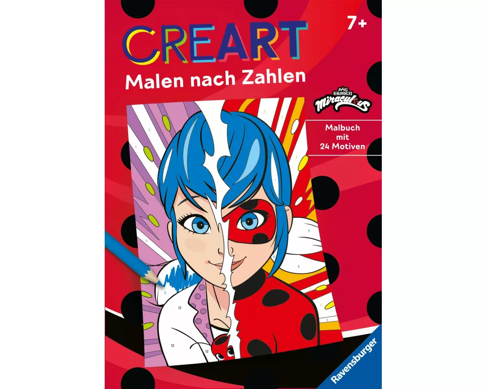 CreArt Malen nach Zahlen - Miraculous