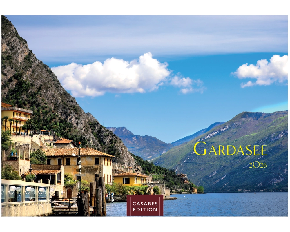 Gardasee Kalender 2026 - Wandkalender | Fotokalender Italien 24x35cm - mit 12 beeindruckenden Motiven - Italien Kalender