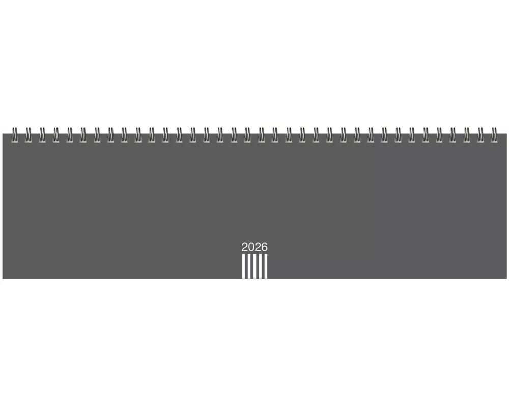 Wochenquerplaner, anthrazit 2026