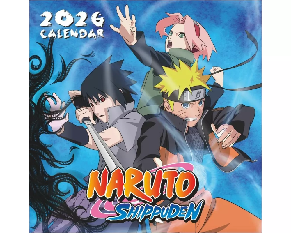 Naruto Broschurkalender 2026