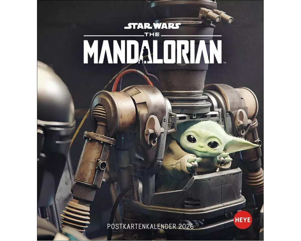 The Mandalorian Postkartenkalender 2026