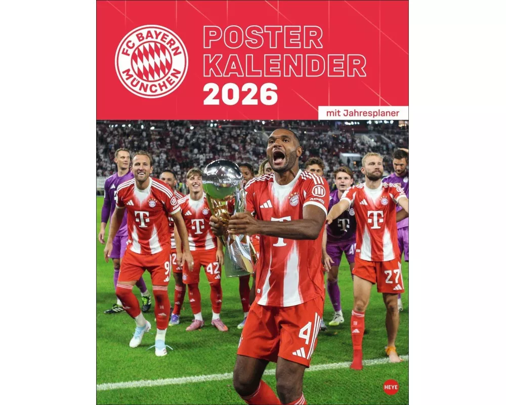 FC Bayern München Posterkalender 2026