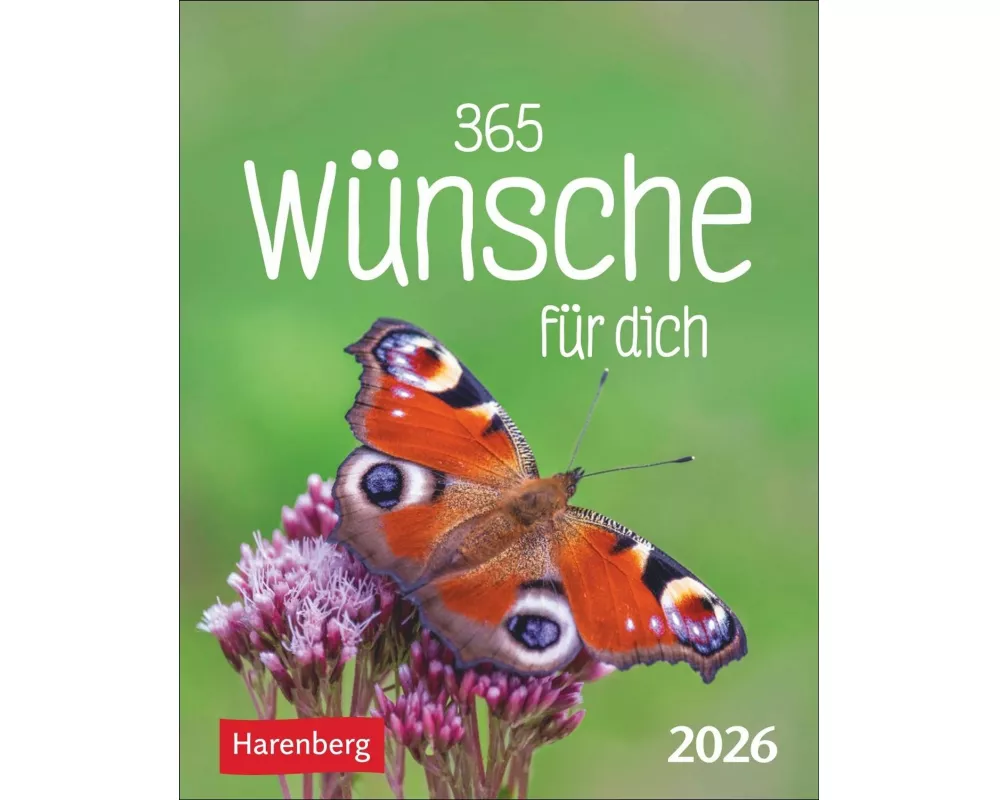 365 Wünsche für dich Mini-Geschenkkalender 2026