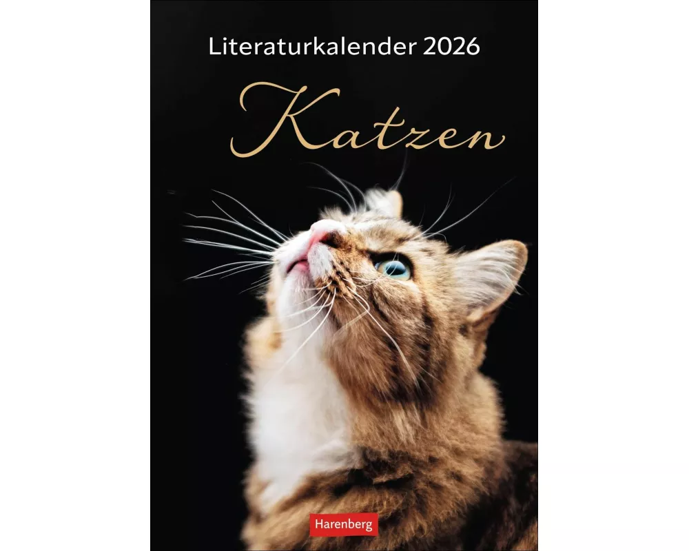 Literaturkalender Katzen Wochen-Kulturkalender 2026