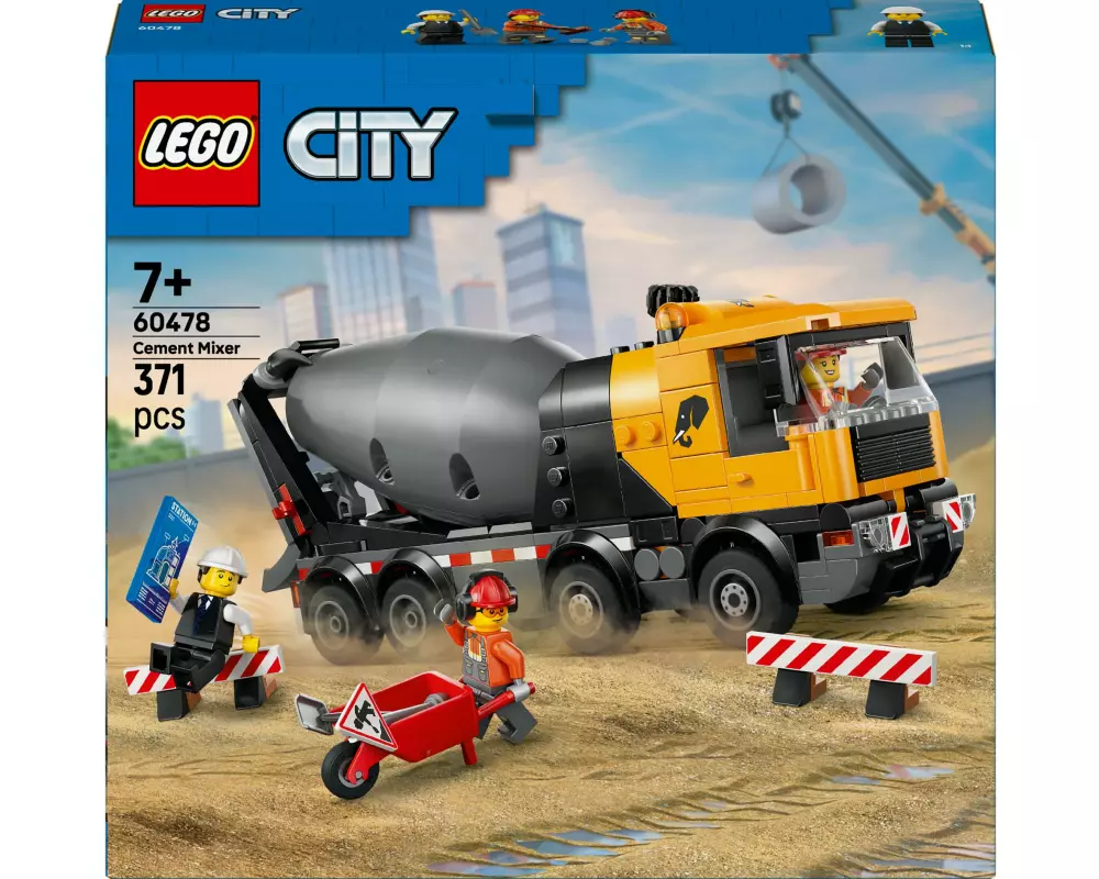 LEGO City Betonmischer 60478