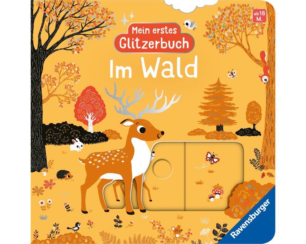 Mein erstes Glitzerbuch - Im Wald